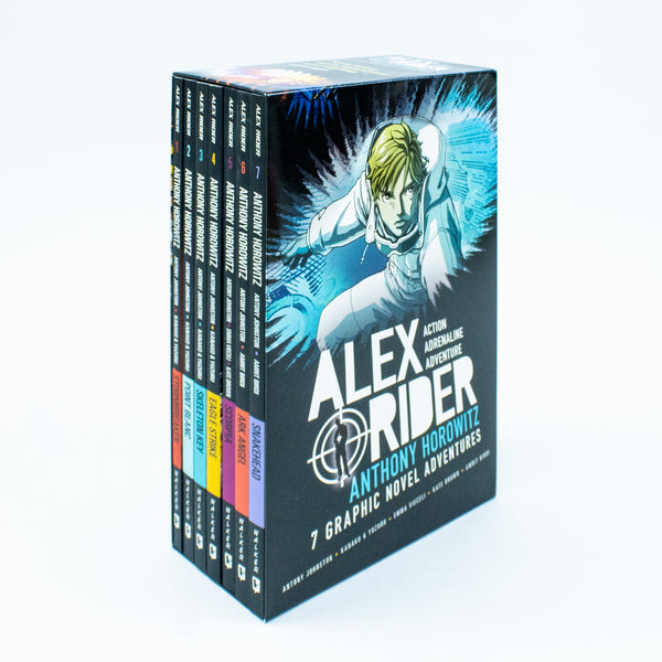 Alex Rider Collection 6 Graphic Novel Books Set By Anthony Horowitz