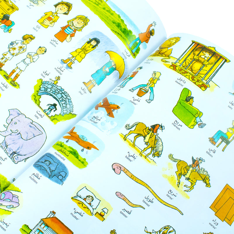 ["9781409570394", "arabic alphabet", "arabic letters", "arabic script", "arabic to english", "Arabic words", "Childrens Educational", "cl0-SNG", "first 1000 words in arabic", "first thousand words", "First Thousand Words in Arabic", "foreign language", "Infants", "knowledge", "language", "language guides", "languages book", "Learn to Read", "learn to read books", "learning", "my first thousand words collection", "my first thousand words in arabic", "usborne", "Usborne First Thousand Words in Arabic"]
