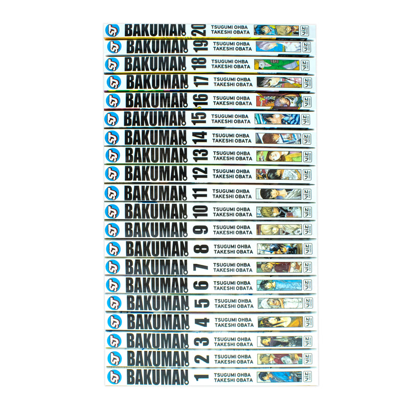 ["9781421560731", "bakuman", "bakuman books set", "bakuman box set", "box set", "children books", "childrens gift set", "cl0-VIR", "comics", "Comics and Graphic Novels", "gift set", "magna books", "takeshi obata", "tsugumi ohba", "young adults"]