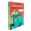 The Famous Five Graphic Novel 4 Books Collection Box Set By Enid Blyton(Five Go to Smuggler's Top, Five Run Away Together, Five Run Adventuring Again & Five on a Treasure Island)