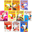 Claude: The Complete Collection - Rather Smashing Adventures 10 Books Box Set by Alex T. Smith (In The City, On Holiday, At The Circus, In The Country, In The Spotlight, On The Slopes & MORE!)