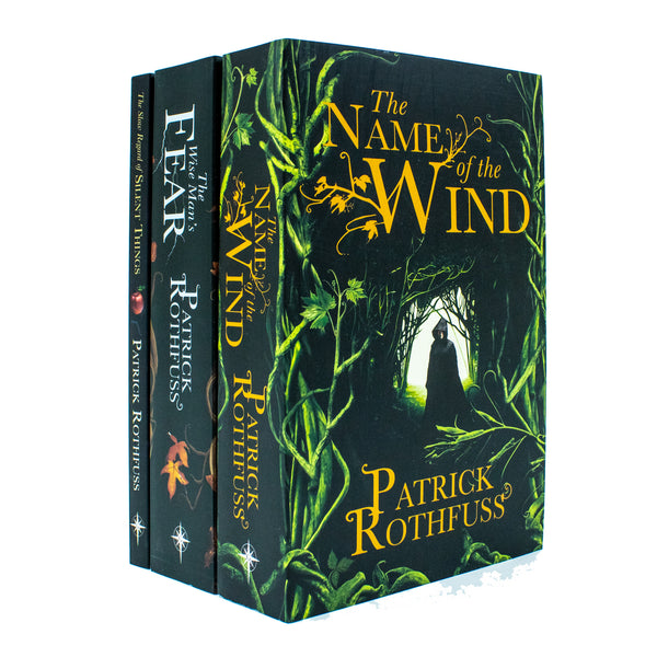 Kingkiller Chronicle Patrick Rothfuss Collection 3 Books Set