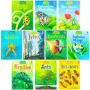 Usborne Beginners Nature Series – 10 Book Collection Set | Children’s Wildlife & Nature Books (Ants, Bugs, Spiders, Trees, Rainforests) KS1 KS2