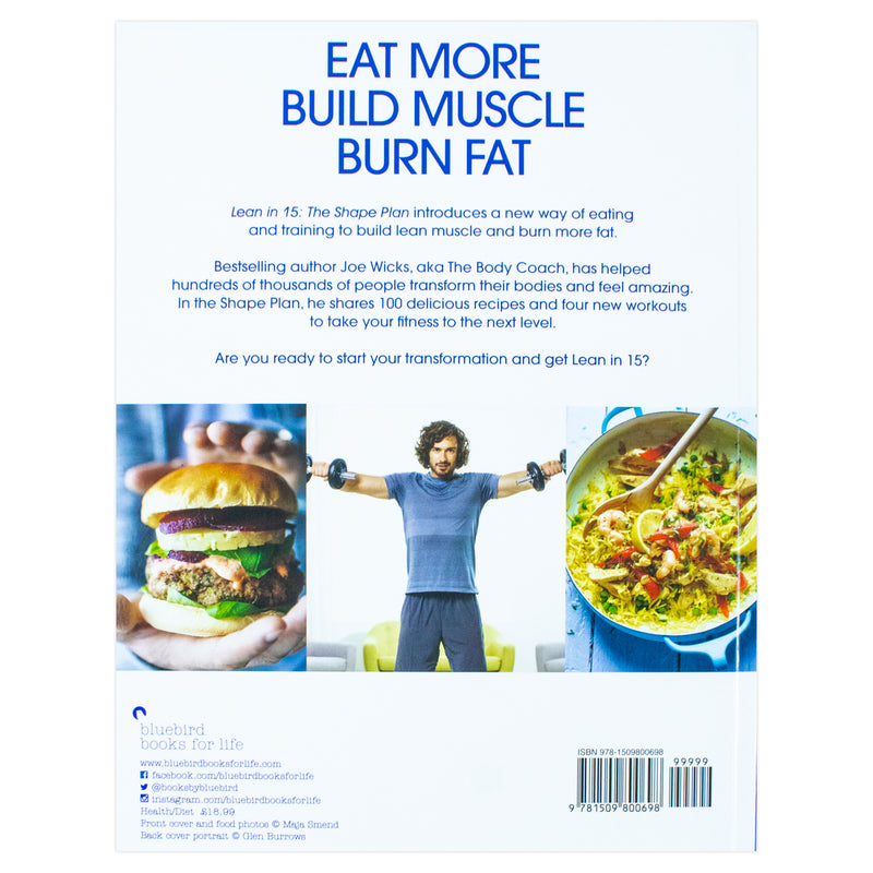 ["15 Minute Meals With Workouts", "9781509800698", "bestselling author joe wicks", "bestselling books lean in 15", "body coach", "Build muscle", "Burn fat", "cooking books", "diet books", "exercise", "fitness", "fitness exercise guide", "Health and Fitness", "healthy eating", "joe fitness coach", "joe wicks", "joe wicks 15 minute meals", "joe wicks 15 minute meals workouts", "joe wicks book collection set", "joe wicks book set", "joe wicks books", "joe wicks collection", "joe wicks lean in 15", "joe wicks lean in 15 the shape plan", "joe wicks recipes", "joe wicks series", "joe wicks website", "lean in 15", "lean in 15 - the shape plan", "lean in 15 books", "lean in 15 collection", "lean in 15 meals", "lean in 15 recipes", "lean in 15 series", "lean in 15 the shape plan by joe wicks", "leanin15", "pe teacher joe wicks", "the bestselling diet book", "The Shape Plan", "veggie lean in 15", "youtube thebodycoach"]