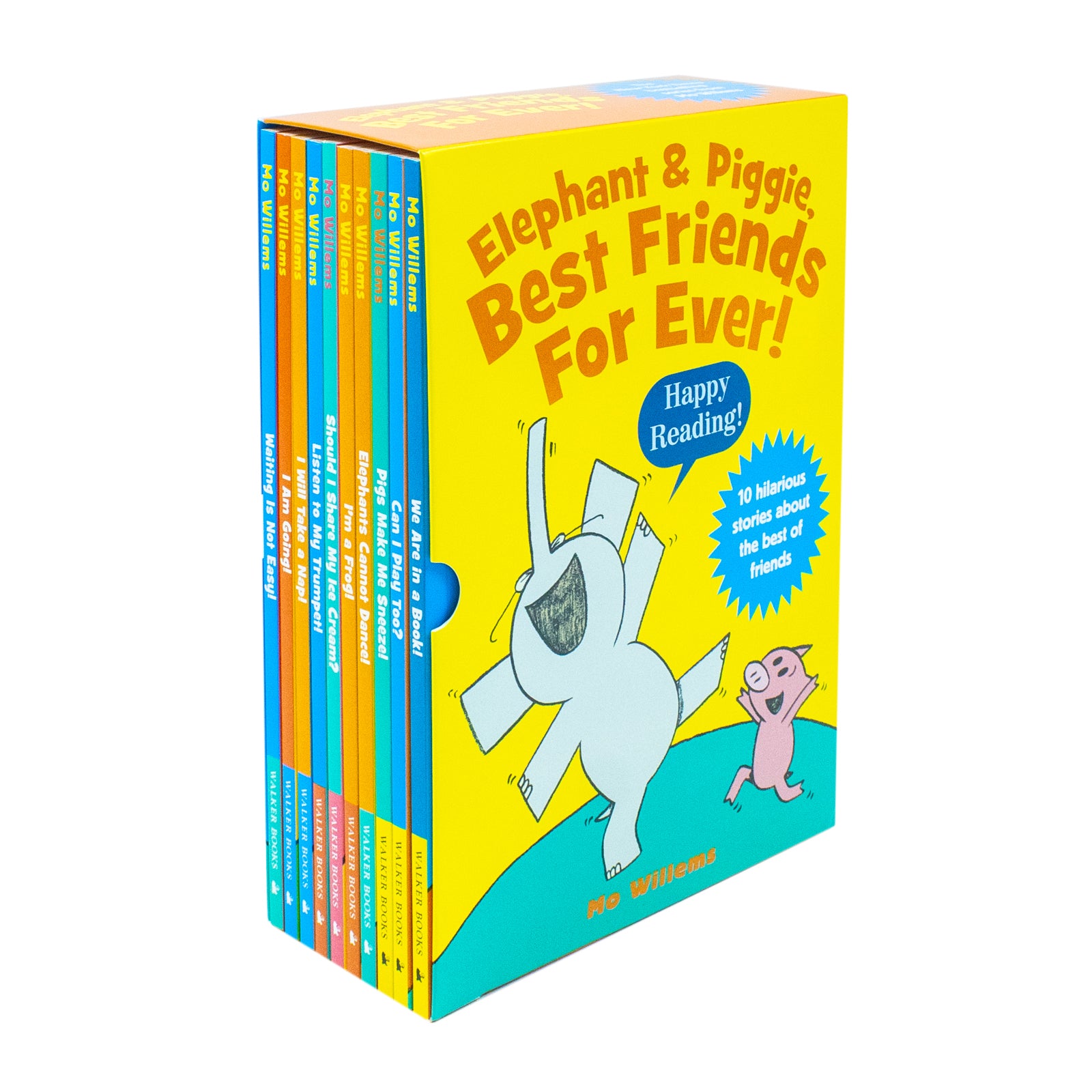 Elephant and Piggie, Best Friends for Ever! 10 Books Collection Set