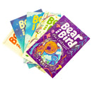 Bear and Bird Series 5 Book Collection Set by Jarvis (The Picnic, The Stars, The Adventure, The Stick, The Cave)