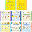 Our World, Our Home Little Library Collection 8 Books Box Set (Over on the Farm, in the Ocean, in a River, in the Forest, on a Mountain, in the Grasslands, on a Desert and in the Jungle)