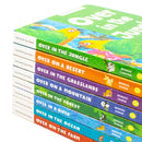 Our World, Our Home Little Library Collection 8 Books Box Set (Over on the Farm, in the Ocean, in a River, in the Forest, on a Mountain, in the Grasslands, on a Desert and in the Jungle)