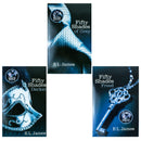 E L James Fifty Shades Movie Series 3 Books Collection Set (Fifty Shades of Grey, Fifty Shades Darker, Fifty Shades Freed)