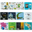 The Zoo Series Children Picture Stories 12 Books Collection Set (Pooh in the Zoo, The Great Poo Mystery, The Island of Dinosaur Poo, Little Why, Mighty Mo, Quiet!, Hippobottymus & More)