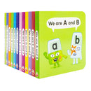 A Case of Alphablocks - 12 Mini Board Book Collection Carry Case, Ideal for Holidays and Early Learning and Preschool Ages! (Alphablocks Board Books)