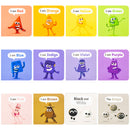 Colourblocks 12 Mini Books Box Set – I Am Red, Blue, Yellow & More Early Learning Colours Collection