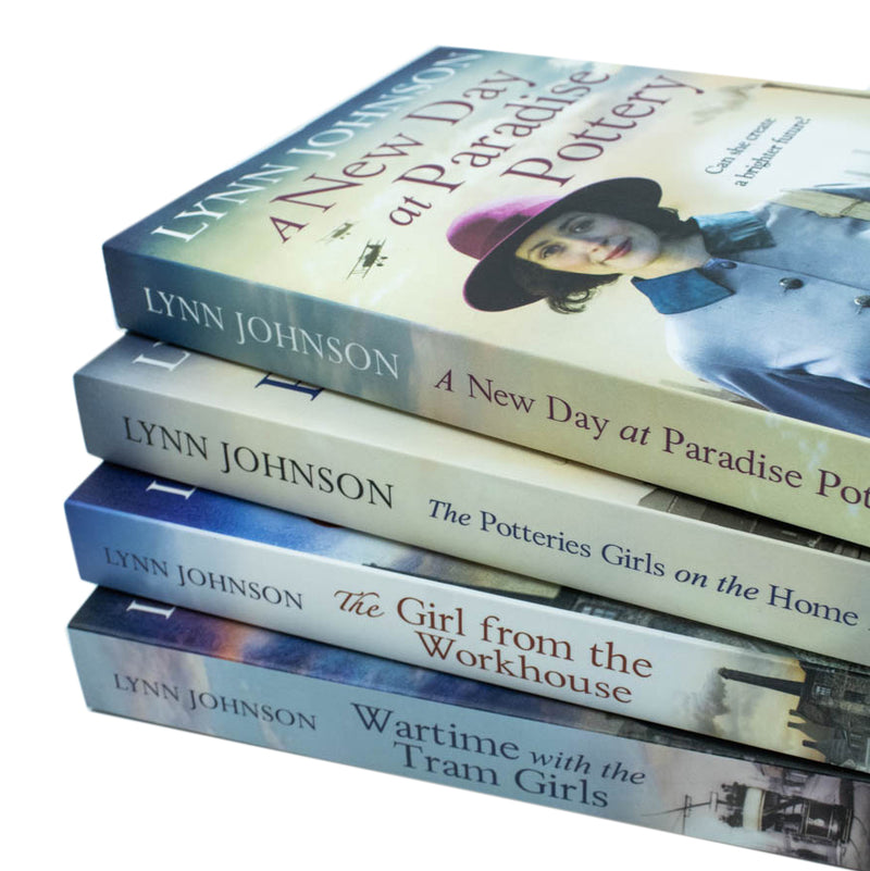["9789123557431", "historical romance", "lynn johnson", "lynn johnson book collection", "lynn johnson book collection set", "lynn johnson books", "lynn johnson the potteries girls", "lynn johnson the potteries girls book collection", "lynn johnson the potteries girls books", "lynn johnson the potteries girls series", "Military history", "military romance", "the girl from the workhouse", "the potteries girls on the home front", "war story fiction", "wartime with the tram girls"]