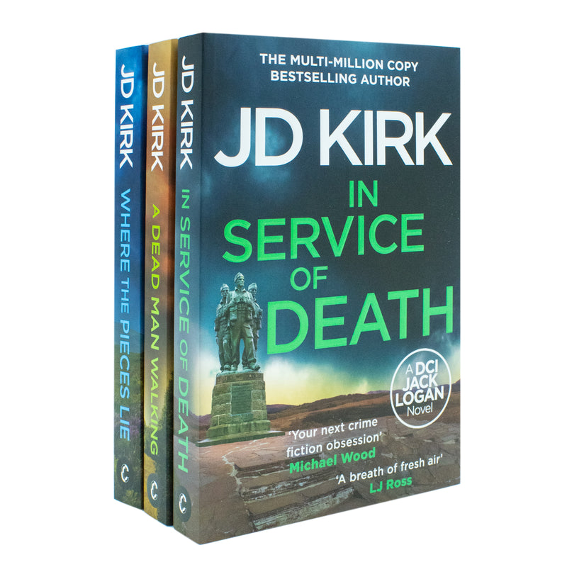 ["9780678467824", "A Dead Man Walking", "adult fiction", "Adult Fiction (Top Authors)", "adult fiction book collection", "adult fiction books", "adult fiction collection", "Crime", "Crime & mystery", "Crime and mystery", "crime books", "crime fiction", "crime fiction books", "crime mystery books", "crime mystery fiction", "crime thriller", "crime thriller books", "DCI Logan", "DCI Logan books", "DCI Logan collection", "DCI Logan set", "In Service of Death", "JD Kirk", "JD Kirk Books", "JD Kirk Collection", "murder", "murder books", "Where the Pieces Lie"]