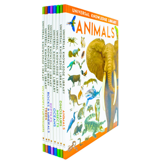 ["9781804457306", "animal books", "Animals", "animals books", "children educational books", "children science books", "Childrens Educational", "Dinosaurs", "Earthquakes", "educational", "educational book", "educational books", "educational resources", "fox eye", "fox eye publishing", "Insects", "new science books", "Reference works", "References Book", "Reptiles", "Rocks & Minerals", "Universal Knowledge Library", "Universal Knowledge Library books", "Universal Knowledge Library collection", "Universal Knowledge Library series", "Universe", "Volcanoes"]