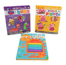 Never Touch the Animals 3 Books Gift Set (Never Touch the Stinky Piglets, Never Pop a Dinosaur, Never Touch the Bugs)