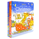 Peep Inside Christmas & Peep Inside Nativity 2 Books Collection Set by Katie Daynes, Anna Milbourne
