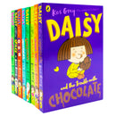 Daisy And The Trouble Series Collection 8 Books Set by Kes Gray (Chocolate, School Trips, Nature, Christmas, Unicorns, London, Space, Shopping)