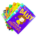 Daisy And The Trouble Series Collection 8 Books Set by Kes Gray (Chocolate, School Trips, Nature, Christmas, Unicorns, London, Space, Shopping)