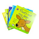 Usborne touchy-feely books That's not my... Collection 4: 5 Books Set (Witch, Pirate, Goat, Frog, Deer)