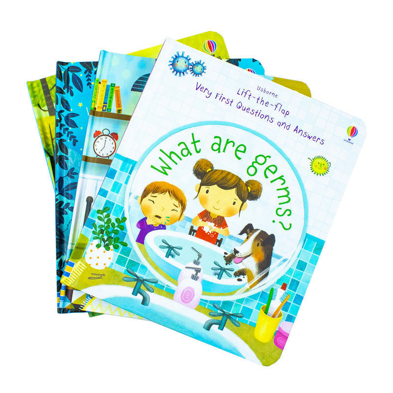 ["9781836041085", "Childrens Books (3-5)", "Infants", "junior books", "Lift the Flap Book Set", "Lift the Flap Collection", "Very First Questions and Answers", "Very First Questions and Answers Book Set", "Very First Questions and Answers Books", "Very First Questions and Answers Collection", "What are Germs", "What are Stars", "What is Poo", "What is the Moon"]