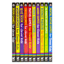 Brain Games 10 Books Collection Set For Clever Kids (Mental Maths Games, 10-Minute Brain Games, Science Puzzles, Word Games, Times Tables Games, Maths Games, Crosswords, Quiz Book, Wordsearches, Brain Games)