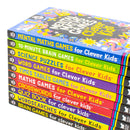 Brain Games 10 Books Collection Set For Clever Kids (Mental Maths Games, 10-Minute Brain Games, Science Puzzles, Word Games, Times Tables Games, Maths Games, Crosswords, Quiz Book, Wordsearches, Brain Games)