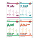 CGP 11+ GL Practice Book & Assessment Tests Bundle – Ages 9-10 (Maths, English, Verbal Reasoning, Non-Verbal Reasoning)
