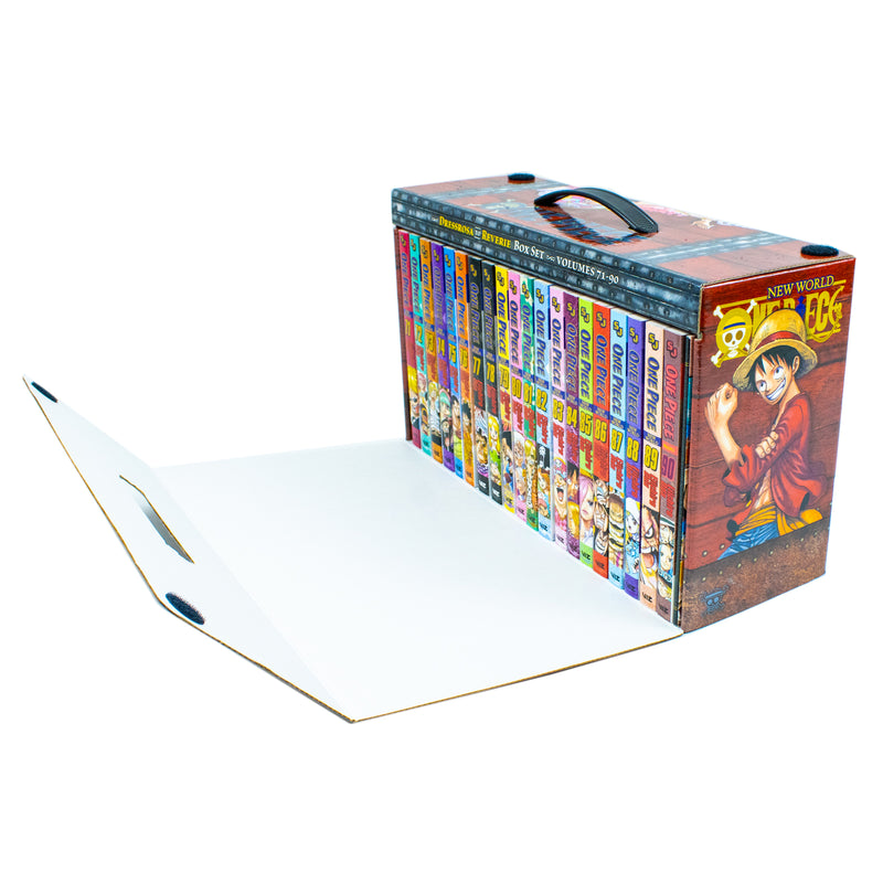 one piece set 4 booster box One Piece Box Set 4: Dressrosa to Reverie: Volumes 71-90 with Premium