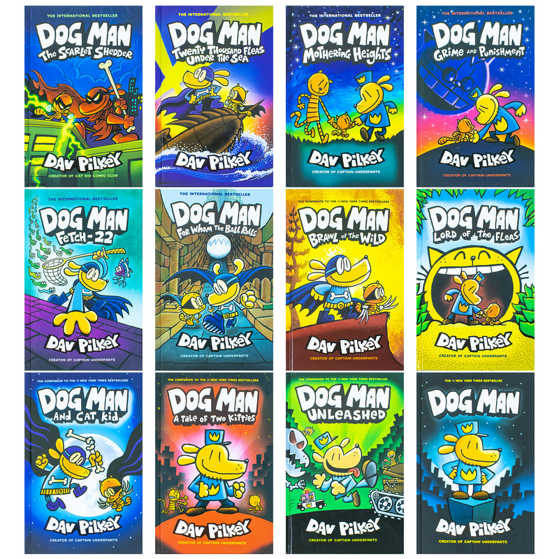 ["9780678464588", "A Tale of Two Kitties", "Adventures of Dog Man", "Brawl of the Wild", "Cat Kid", "Children Book", "children book collection", "children book set", "children books", "children books set", "Children Box Set", "children collection", "Children Gift Set", "childrens books", "Childrens Box Set", "Childrens Collection", "childrens fiction", "Comics", "Dav Pilkey", "Dog Man", "Dog Man and Cat Kid", "dogman", "Fetch-22", "Fleas Under the Sea", "For Whom the Ball Rolls", "Graphic Novels", "Grime and Punishment", "junior books", "Lord of the Fleas", "Mothering Heights", "pilkey", "The Scarlet Shredder", "Unleashed", "young teen"]