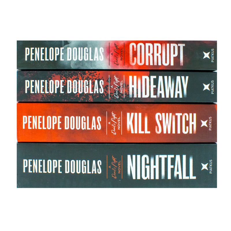 ["9782954047027", "adult fiction", "Adult Fiction (Top Authors)", "adult fiction book collection", "adult fiction books", "adult fiction collection", "contemporary romance", "Corrupt", "Hideaway", "horror", "Horror Books", "horror romance", "horror thrillers", "Kill Switch", "new adult romance", "nightfall", "Penelope Douglas", "Penelope Douglas books", "Penelope Douglas collection", "Penelope Douglas series", "Penelope Douglas set", "Romance", "romance books", "romance fiction", "Romance Novels"]
