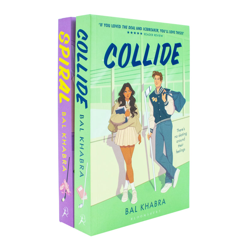 ["9783101464155", "bal khabra", "bal khabra books", "bal khabra collection", "bal khabra series", "bal khabra set", "College setting", "Collide", "contemporary romance", "Dual POV", "Fake-dating", "Forced proximity", "Found family", "He falls first", "hockey", "ice hockey", "Multi-racial characters", "new adult romance", "No third act breakup", "Off The Ice", "Off The Ice books", "Off The Ice series", "Reverse grumpy meets sunshine", "Romance", "romance books", "romance fiction", "Romance Novels", "romance sagas", "Romance Stories", "Slow burn", "Spiral", "Sports", "sports romance"]