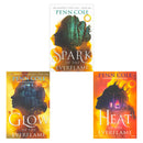 The Kindred's Curse Saga Collection 3 Books Set By Penn Cole (Glow of the Everflame, Spark of the Everflame and Heat of the Everflame)