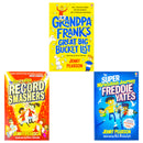 Jenny Pearson Collection 3 Books Set (The Super-Miraculous Journey of Freddie Yates, The Incredible Record Smashers and Grandpa Frank's Great Big Bucket List)