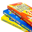Jenny Pearson Collection 3 Books Set (The Super-Miraculous Journey of Freddie Yates, The Incredible Record Smashers and Grandpa Frank's Great Big Bucket List)