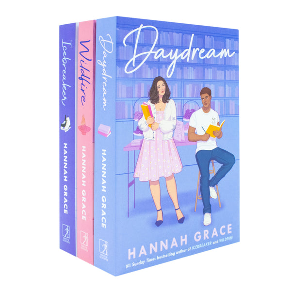 The Maple Hills Series 3 Book Collection Set By Hannah Grace (Icebreaker, Wildfire & Daydream)
