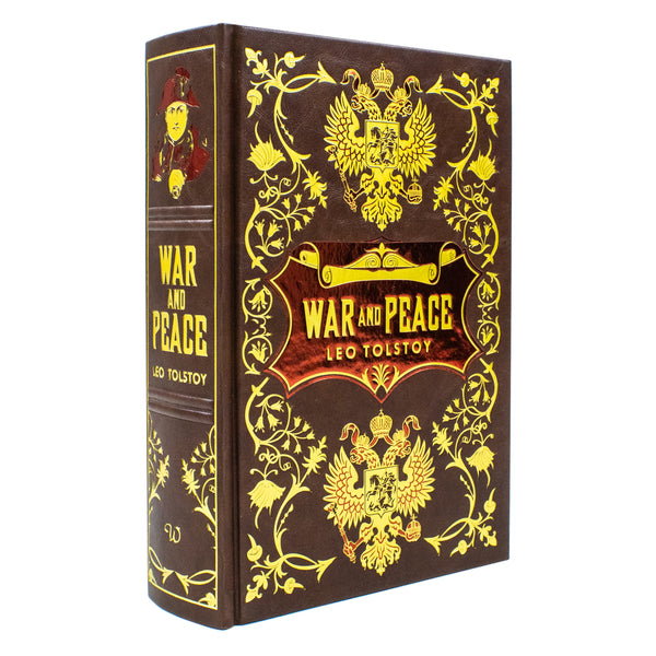 War and Peace by Leo Tolstoy (Leather Bound)