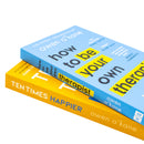 Owen O Kane 2 Books Collection Set (How to Be Your Own Therapist & Ten Times Happier)