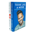 Jay Shetty Collection 2 Books Set (8 Rules of Love [Hardcover], Think Like a Monk [Hardcover])