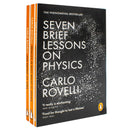 Carlo Rovelli Collection 3 Books Set (Reality Is Not What It Seems, The Order of Time, Seven Brief Lessons on Physics)