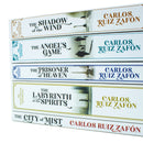 The Cemetery of Forgotten Series 5 Books Collection Set by Carlos Ruiz Zafon (Shadow of the Wind, Angel's Game, Prisoner of Heaven & MORE)