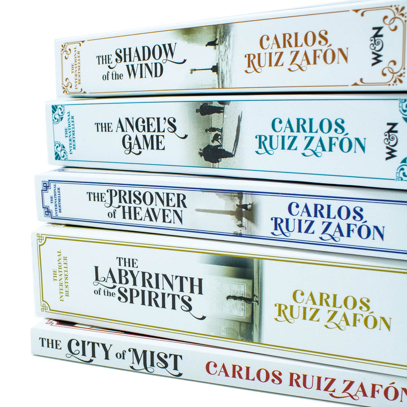 ["9789124281069", "adult fiction", "carlos ruiz zafon", "carlos ruiz zafon book collection", "carlos ruiz zafon book collection set", "carlos ruiz zafon books", "carlos ruiz zafon series", "carlos ruiz zafon series book collection set", "Cemetery of Forgotten Series", "Cemetery of Forgotten Series Books", "fiction books", "historical thrillers", "the angels game", "the cemetery of forgotten", "the cemetery of forgotten book collection", "the cemetery of forgotten book collection set", "the cemetery of forgotten books", "the cemetery of forgotten collection", "the cemetery of forgotten series", "The City of Mist", "the labyrinth of the spirits", "the prisoner oh heaven", "the shadow of the wind"]