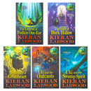 The Five Realms Series Books 1–5 Collection Set by Kieran Larwood – Legend of Podkin One-Ear, Gift of Dark Hollow & Fantasy Adventure Collection for Kids