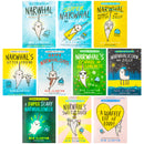 Narwhal and Jelly Series 1-10 Books Collection Set by Ben Clanton (A Waffle Lot of Love, Narwhal's Sweet Tooth, A Super Scary Narwhalloween, Narwhalicorn And Jelly and More)