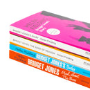 Bridget Jones Series By Helen Fielding Complete 4 Books Collection Set (Bridget Jones's Diary, The Edge of Reason, Mad About the Boy & Bridget Jones's Baby)