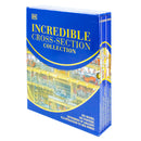 Stephen Biesty’s Incredible Cross-Sections 6-Book Collection Box Set + Poster Book (Cross-Sections Castle, Man-Of-War, Incredible Body Cross-Sections,Incredible Cross-Sections, of Everything & More)