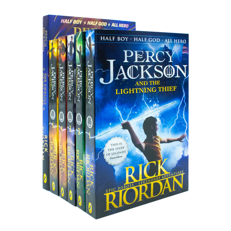 Free Shipping! Percy Jackson: 6-Book Box Set - Walmart.com