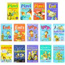 Astrid Lindgren Collection 14 Books Set (The Children of Noisy Village, Happy Times,Nothing but Fun, The World&amp;#x27;s Best Karlsson,Flies Again,on the Roof,Pippi Longstocking,Emil&amp;#x27;s Clever Pig &amp;amp; More)