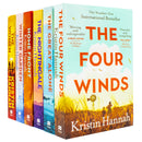 Kristin Hannah Collection 6 Books Set (The Nightingale, The Four Winds, The Great Alone, Winter Garden, Home Front and The Women)