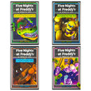 Five Nights at Freddy's: Interactive Novels 4 Books Collection Box Set by Scott Cawthon (Escape the Pizzaplex, Return to the Pit, The Week Before & VIP)